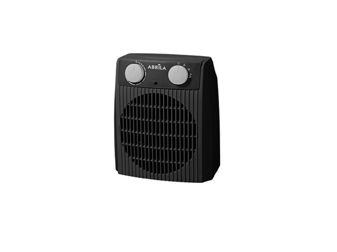 Termoventilador Eléctrico Nairobi Gris/negro 2000w 2 Potencias 3 Funciones (22,9x19,4x13,3cm)