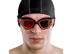 Gafas de natación con visión ampliada para entrenamiento en piscina y aguas abiertas