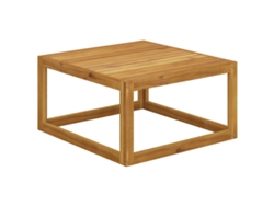 Mesa de Centro de Apoyo 68X68X29 Cm Madera de Acacia Maciza