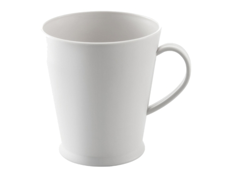 Vaso de baño con asa, vasos de plástico para beber, tazas para cepillos de dientes para parejas, color blanco