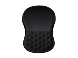 Alfombrilla de ratón con soporte suave para la muñeca y la palma, antideslizante, para aliviar el dolor, ideal para jugar y trabajar. Chennnls