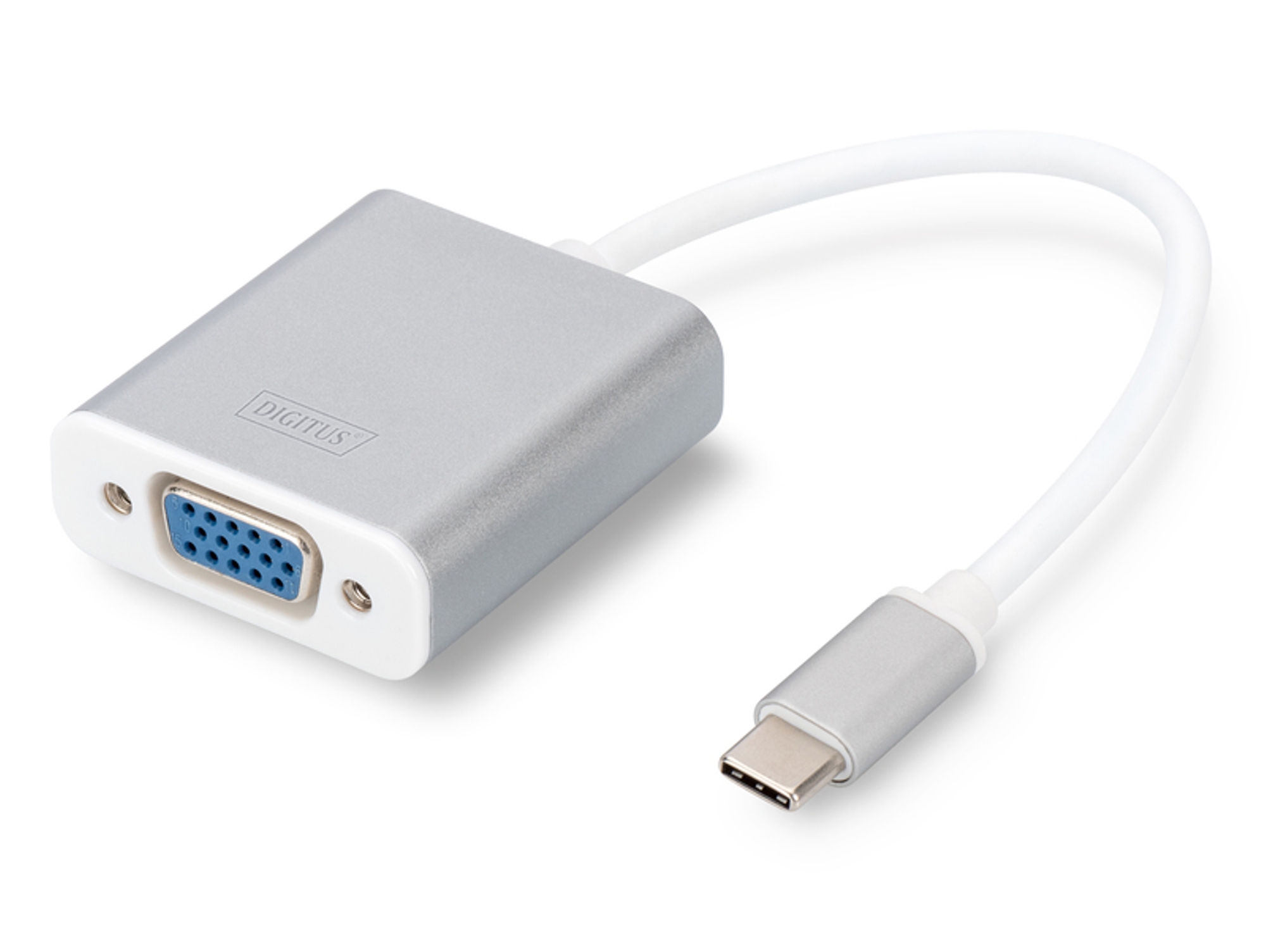 Adaptador DIGITUS DA-70837 VGA (D-Sub) Blanco