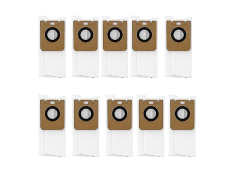 10 bolsas de polvo para repuestos de aspiradora Dreame Bot Z10 Pro