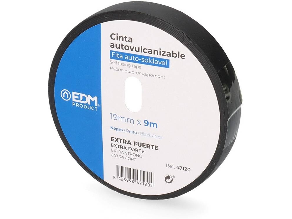Cinta EDM Adhesiva Autovulcanizable 9Mx19mm
