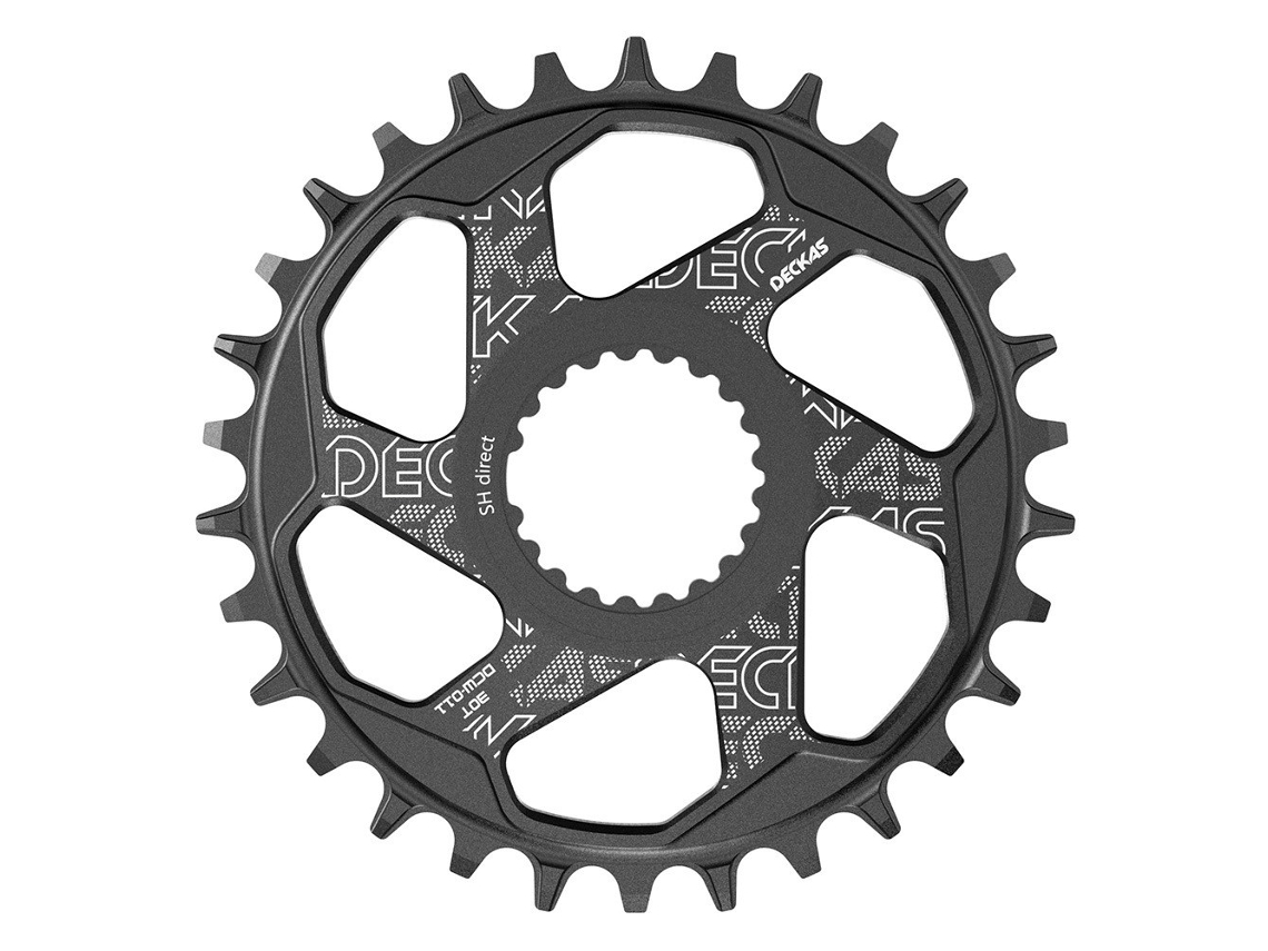 Plato de bicicleta Deckas CNC 30 38t para bielas Shimano M9100/M8100/M7100/M6100/MT900vayotoy