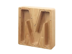 2026-hucha Letra De Madera Cgb Para Guardar Cambios 19x21x3.6cm 280g M
