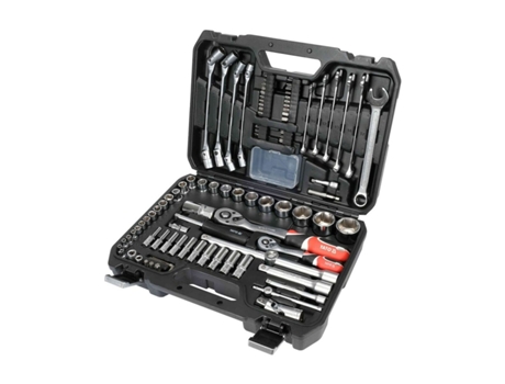 Juego de llaves de carraca YATO YT-38784 1/4" 1/2" 93 Piezas