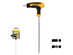 Llave allen con bola mango forma t 8,0 mm. con colgador