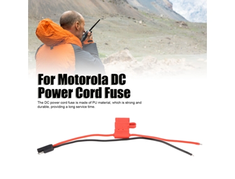 Fusible del cable de alimentación de Motorola Fusible del cable de alimentación de CC Fusible del cable de alimentación de CC de radio de 2 vías pa...