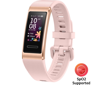 Pulsera Actividad HUAWEI Band 4 Pro (Bluetooth - Soporta SpO2 - 7 días de autonomía - Rosa)