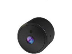 Minicámara espía infrarroja Bestvite con visión nocturna, ideal para exteriores, batería de larga duración (negra)