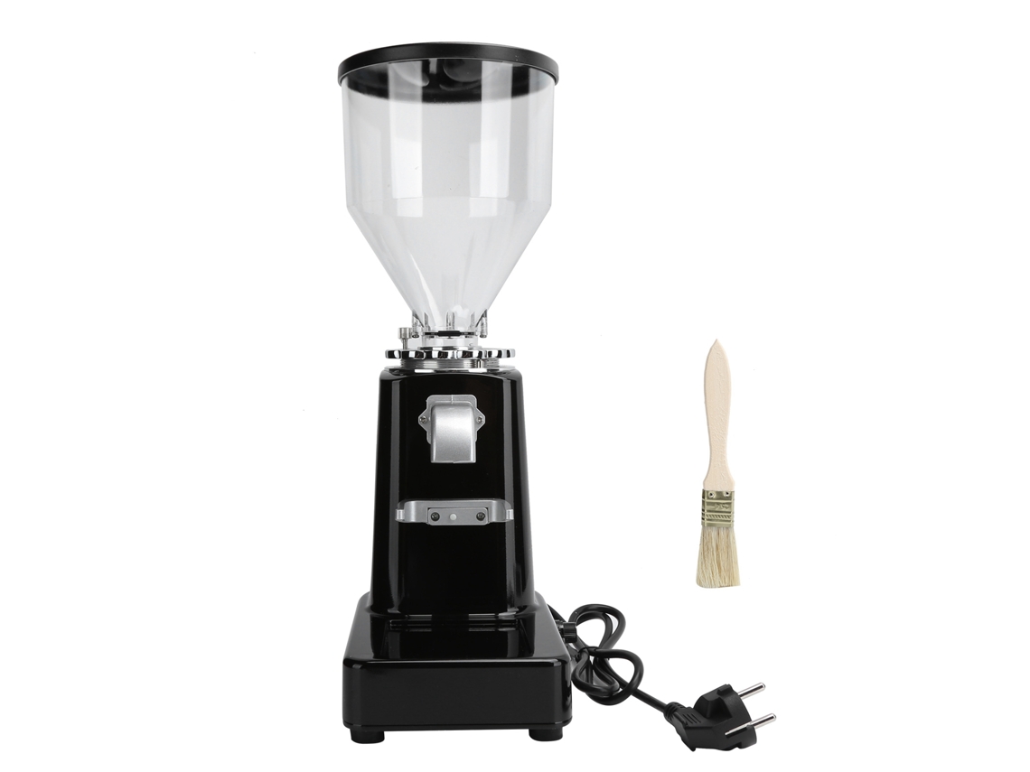 Molinillo de café eléctrico para uso comercial y residencial, color negro