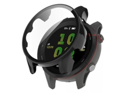 Estuche protector para reloj Garmin Forerunner 955 Chennnls negro elegante