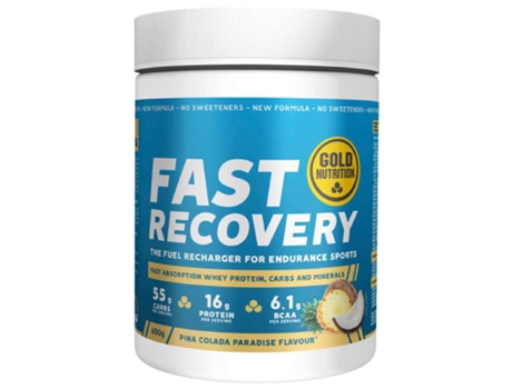 Proteína Whey GOLDNUTRITION Fast Recovery Piña Colada (Polvo Soluble - 600 gr)