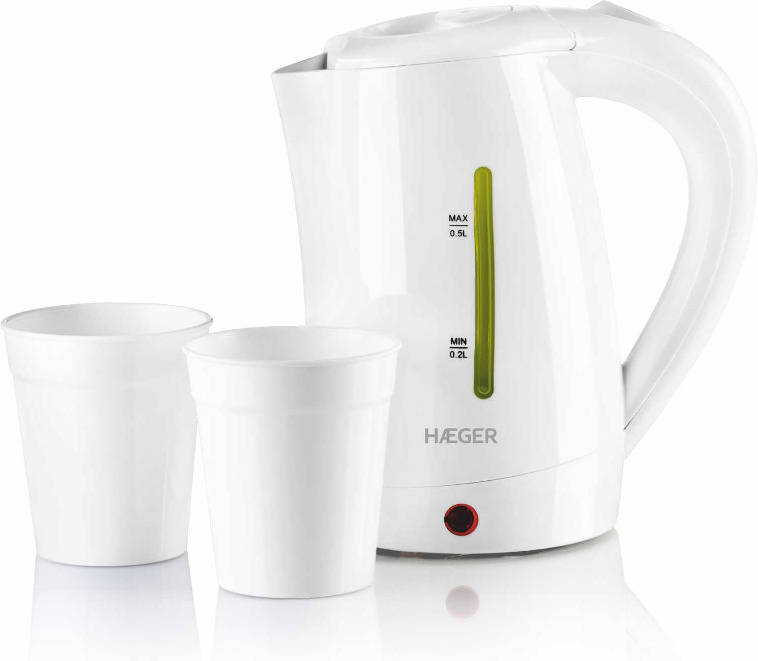 Hervidor Eléctrico HAEGER  Travel  (0.5 L)