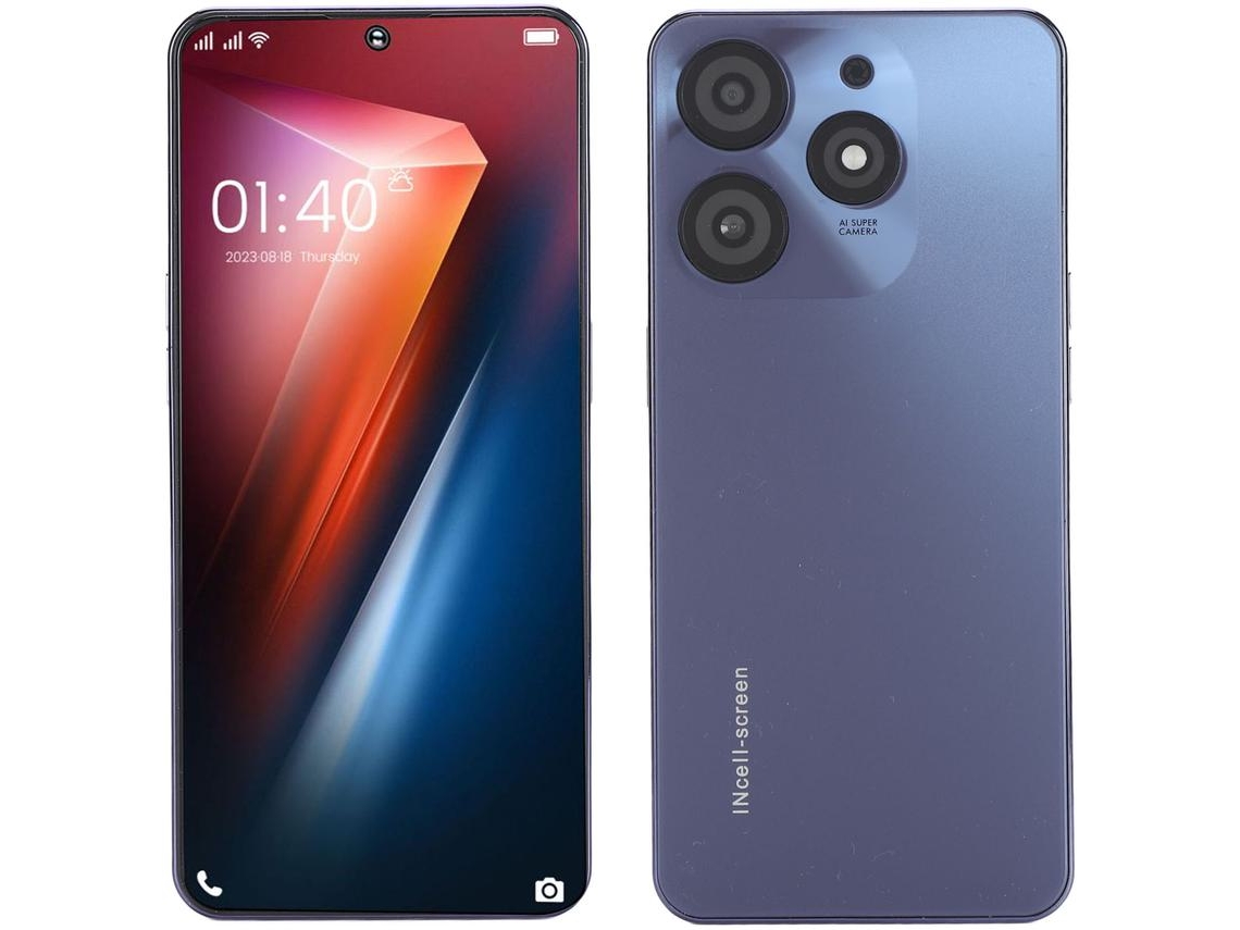 Smartphone YIZHOOD Spark10 Pro 4G Android 13.0 (6.5Inch - 6GB - 128GB - Prupura)