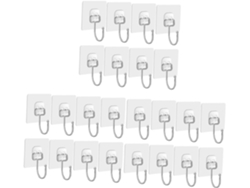 Ganchos Sólidos, Perchero De Pared Multiusos, Adhesivo Para Tela, Soporte Para Resistente
