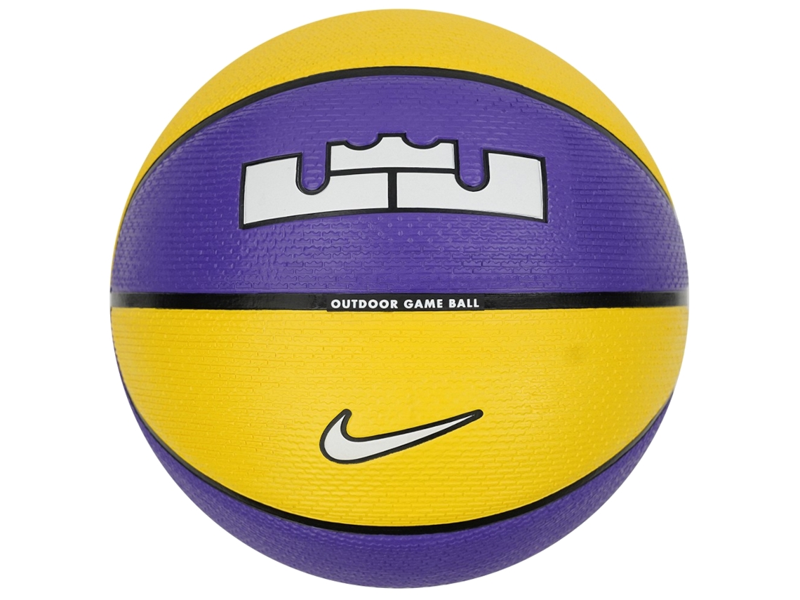 NIKE Lebron James Playground 8P 2.0 Ball N1004372-575 Unisex Amarillo Basketball Balls 7 Me