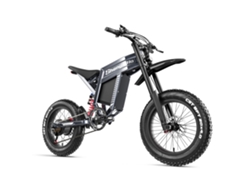 Bicicleta de montaña eléctrica Shengmilo S900 con suspensión total y batería de 60v 30ah.