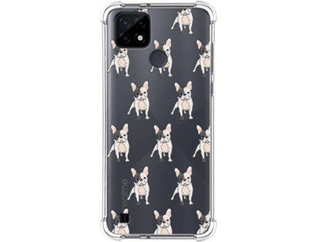 Carcasa Realme C21 TUMUNDOSMARTPHONE Dibujos Antigolpes Perros 12 Multicolor
