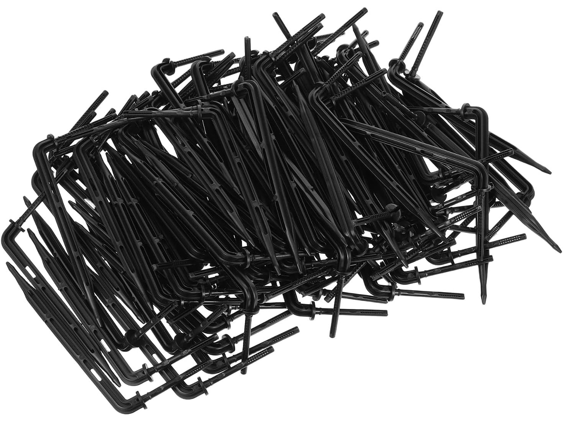 100 Piezas De Estacas De Plástico De Precisión Para Riego Por Goteo