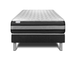 Canapé de Matrimonio Vitalspring Zen Altura VITALIT Espuma con memoria Negro (90x200)