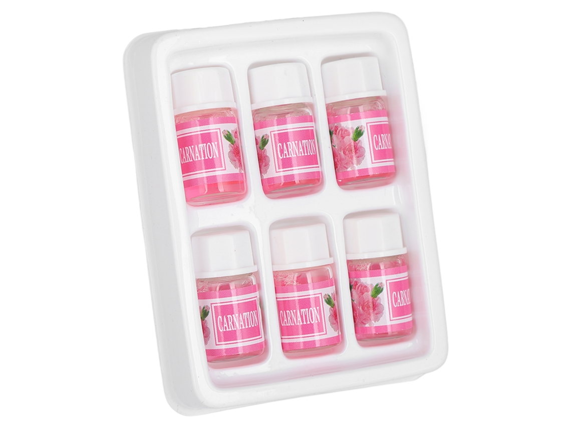 6 Piezas Aceite Esencial De Clavel Soluble En Agua 3ml Para Difusor Y Humidificador Aromaterapia