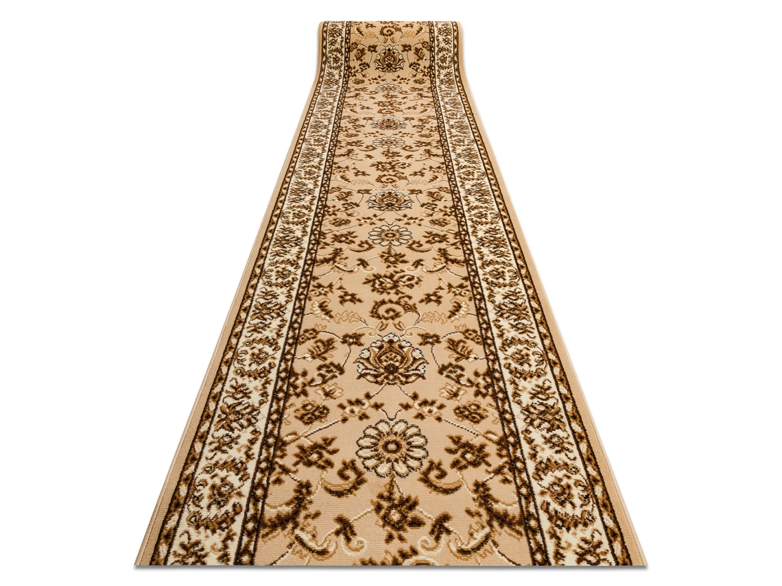 Alfombra de Pasillo Bcf Morad Klasyk Clásico Beige 70 cm