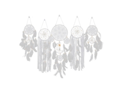 Colgante De Pared Bohemio Con Atrapasueños, Luna Y Estrella Para Dormitorio.