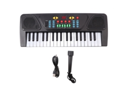 2026-teclado Piano Infantil 37 Teclas Tono Real Multifuncional Juguete Musical Educativo Con Micrófono Para Aprendizaje Temprano