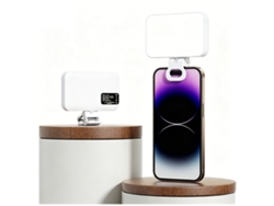 Sstrwgood Luz De Relleno De Bolsillo Con 3 Modos, 10 Niveles Y Batería De 2000mah, Para Móvil Y Portátil