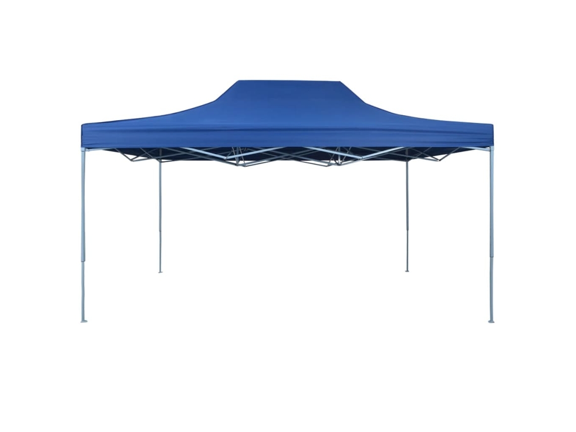 Tienda de campaña plegable emergente azul de 3x4,5 m