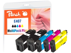 PEACH PI200-938 Cartucho De Tinta 5 Unidades Compatible Negro Cian Magenta Amarillo