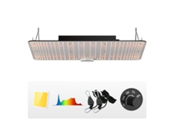 Panel de cultivo LED de 200 W con 544 LED Samsung, luz de cultivo regulable y lámpara IP65 para plantas Tekmaquinas