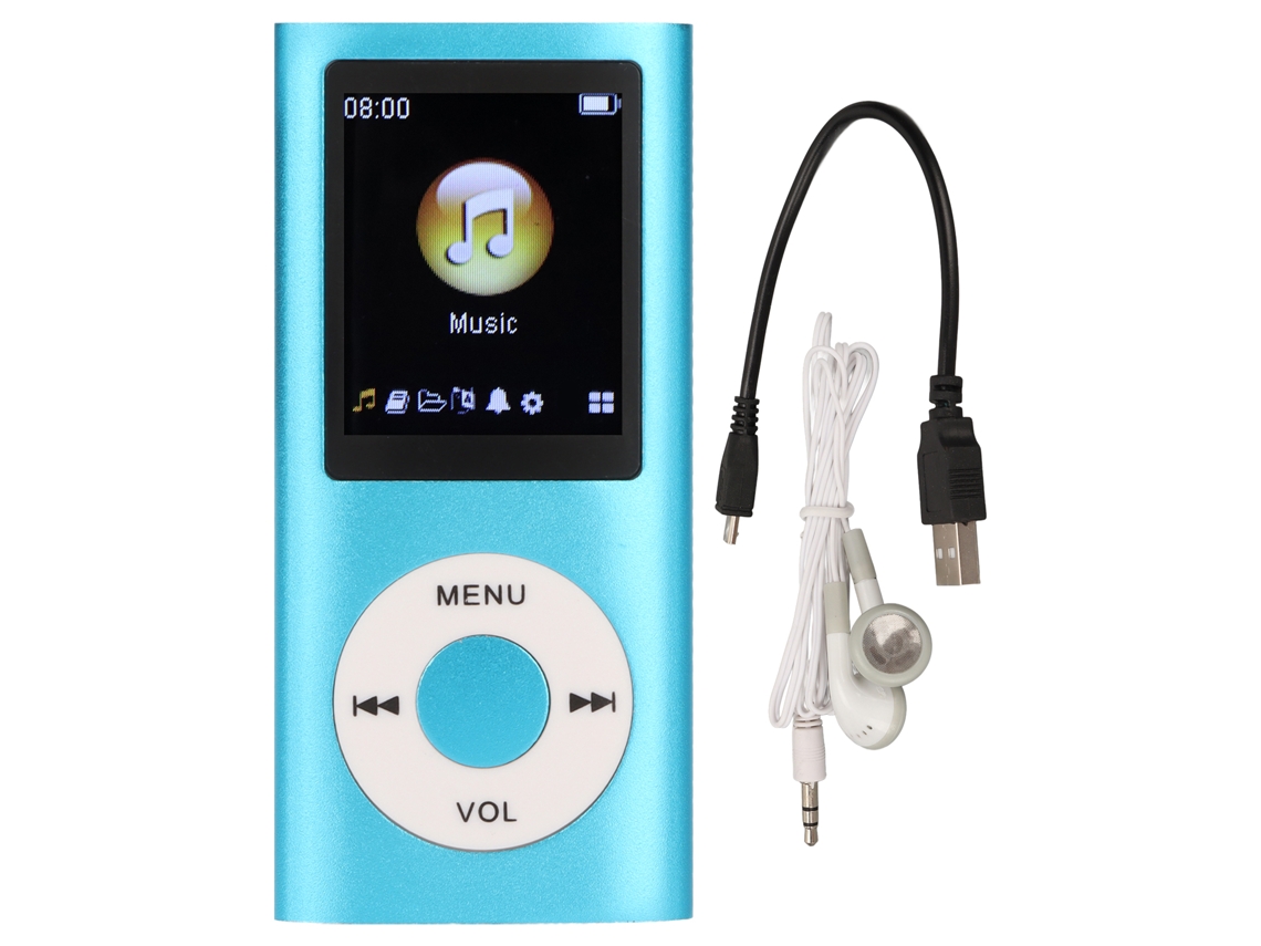 Reprodutor Mp3 Portátil Com Tela Lcd 1.8 Polegadas, Som Sem Perdas, Multifuncional E Estiloso