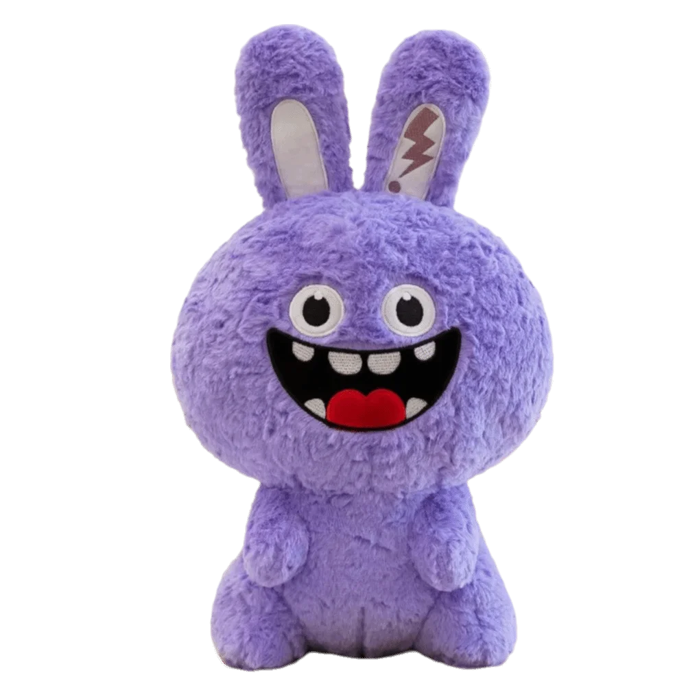 (morado - 40 Cm) Lindo Peluche De Conejo, Suave Y Con Un Diseño Adorable.