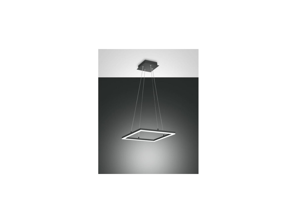 BARD Lámpara de techo colgante LED 39W Antracita 3394-40-282 FABAS LUCE