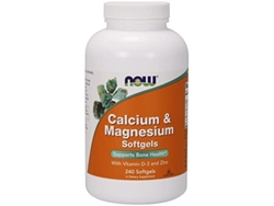 Calcium & Magnesium 240 Softgels NOW FOODS