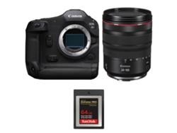 Canon Eos R1 + Rf 24-105mm F/4 L Is Usm + 1 Sandisk 64gb Extreme Pro Cfexpress Type B + Ebook “20 Consejos Para Fotos Que Impactan”