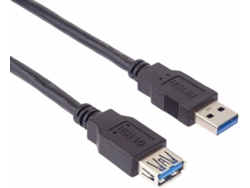 Cable de extensión USB 3.0 Premiumcord Ku3paa2bk de 5 Gbps, 2 m, 100 % cobre