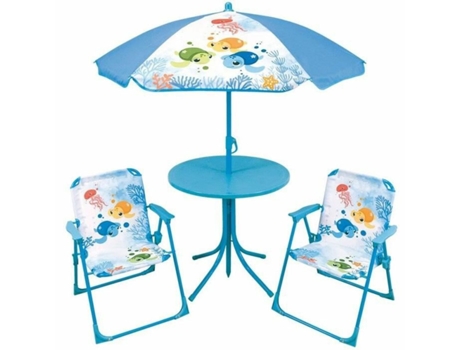 Conjunto de Mesa y Sillas para Niños Fun House Sombrilla
