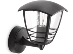 Lámpara Exterior de Pared PHILIPS Creek Up Negra
