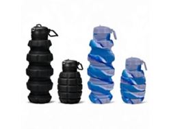 Botella De Agua Plegable Para Actividades Al Aire Libre (2 Unidades) 500 Ml Henten Home