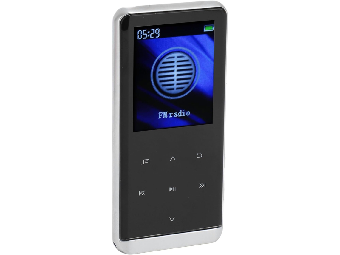 Reproductor MP3, mini reproductor de música HiFi, grabadora de voz, radio FM, dispositivo de grabación Gokoco