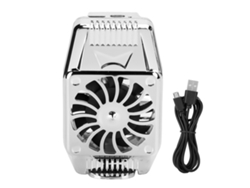 Enfriador De Teléfono (disipación De Calor Refrigerante) H15 Enfriador De Teléfono Enchufable Plata