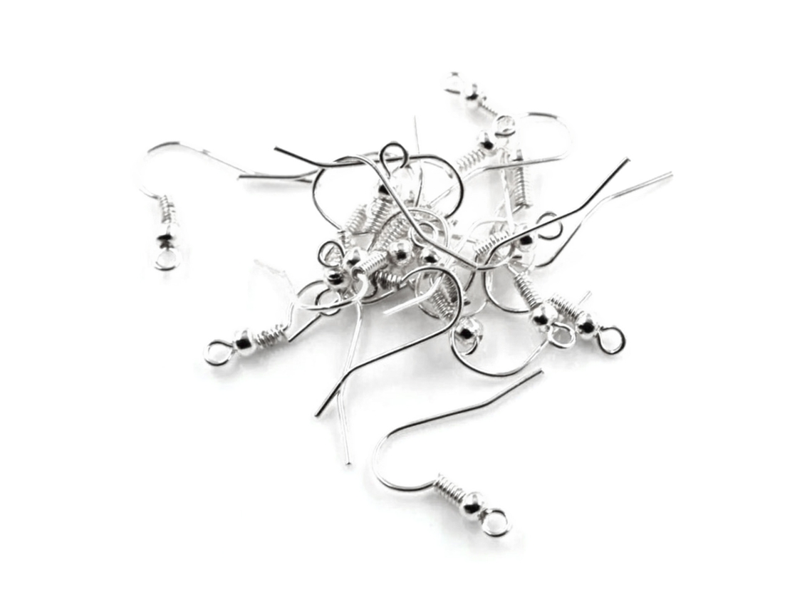 NEVEANCE 500 Piezas Ganchos para Pendientes de Metal - Accesorios para Joyería DIY para Hacer Pendientes