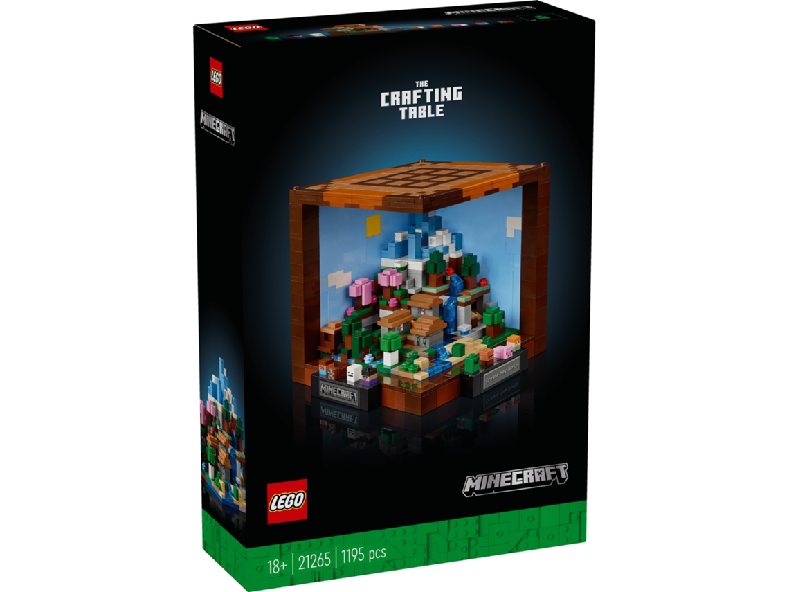 LEGO Minecraft: A Mesa de trabalho (1195 peças)