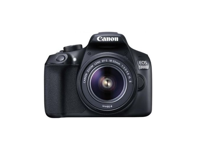 Kit Cámara Réflex CANON 1300D+EF-S 18-55 IS (18 MP - ISO: 100 a 6400 - Sensor: APS-C)