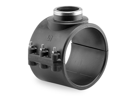 Collarin Pp para Pvc Y Pe Con Refuerzo 160X21/2 HIDROTEN