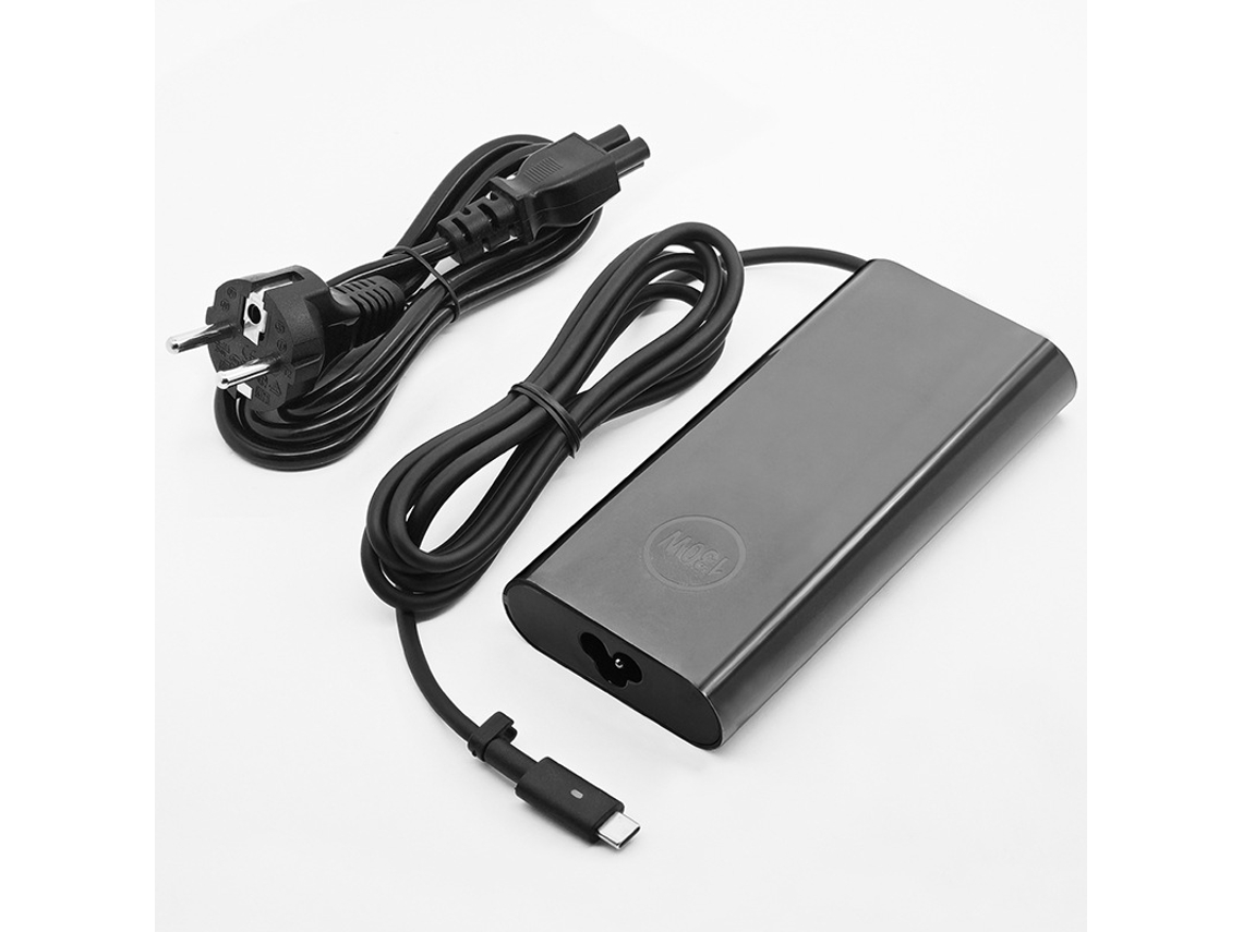 Cargador USB-C Chrui de 130 W, 20 V y 6,5 A para Dell XPS 15 9500, 9510 y 9520